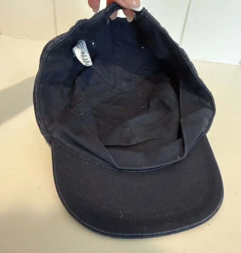 Baby Gap Navy Blue Embroidered Logo Baseball Cap Hat